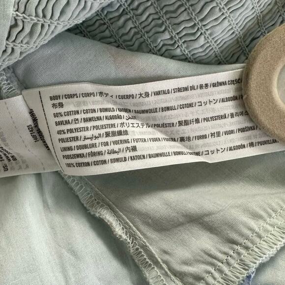 Abercrombie & Fitch Puff Sleeve Floral Poplin O Top - Picture 5 of 5